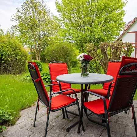 Komfort Appartement mit 1 Schlafzimmer und Terrasse B16 Dranske Exterior foto